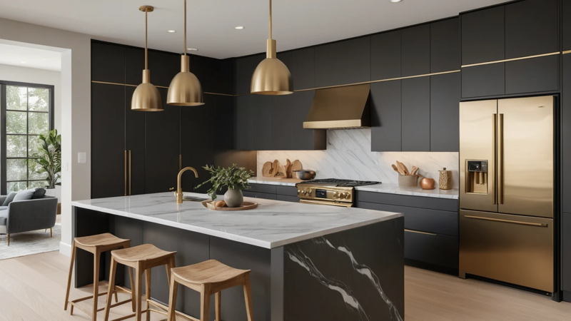 Urbane Bronze Cabinets