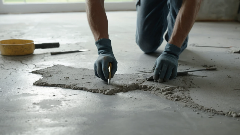Patching Concrete Floor